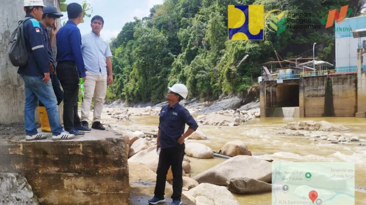 Perumda Mual Nauli Fokus Rampungkan Jembatan Pipa Sihaporas