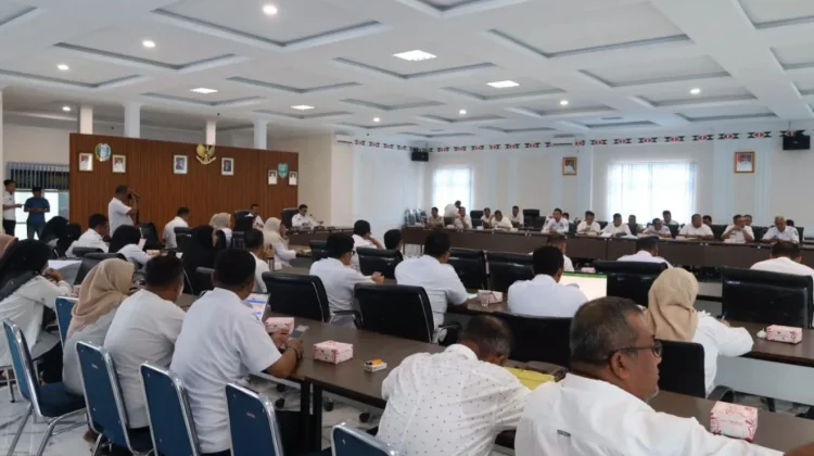 Bupati Mandailing Natal Evaluasi Kinerja Sejumlah OPD
