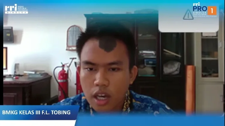 Tapanuli Tengah dan Sibolga Esok Hari, Berpotensi Diguyur Hujan Ringan