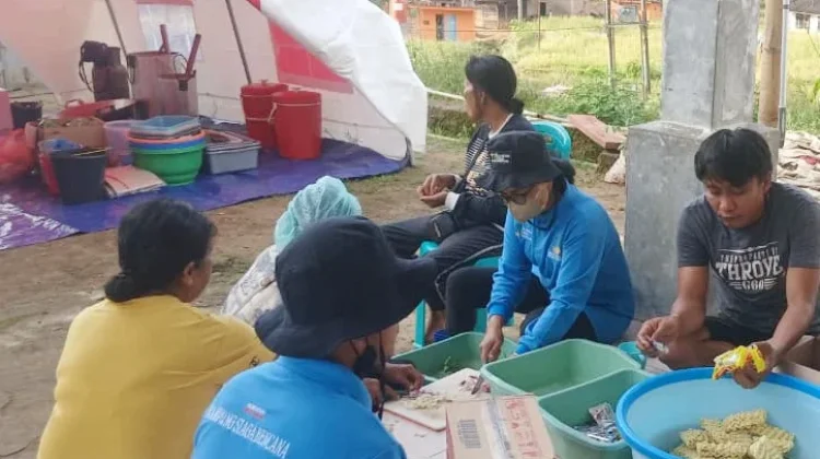 Dinas Sosial Tapteng Buka Posko Dapur Umum di HKBP Sipange