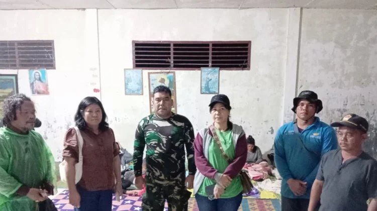 Dinas Sosial Tapteng Buka Posko Dapur Umum di HKBP Sipange