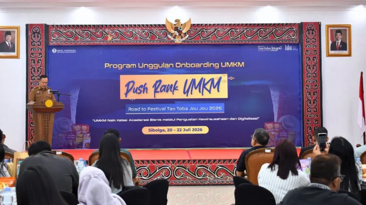 Pemkot Sibolga Dukung Penguatan Daya Saing UMKM Melalui Program Push Rank