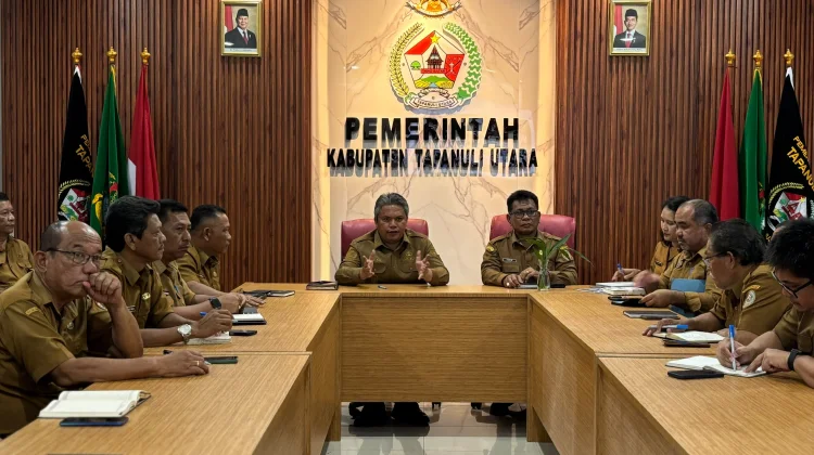 Pemkab Taput Gerak Cepat Tangani Tanggul Aek Sigeaon demi Keselamatan Warga