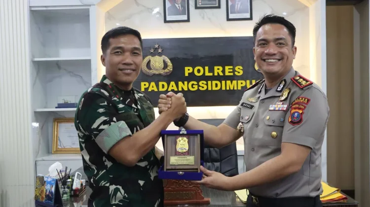 Kapolres dan Dandim Silaturahmi, Perkuat Sinergitas