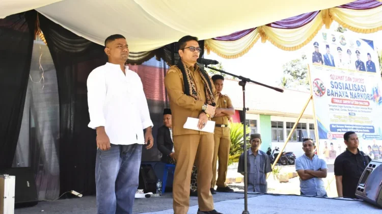 Sekda Madina Ajak Pelajar Bentengi Diri dari Bahaya Narkoba