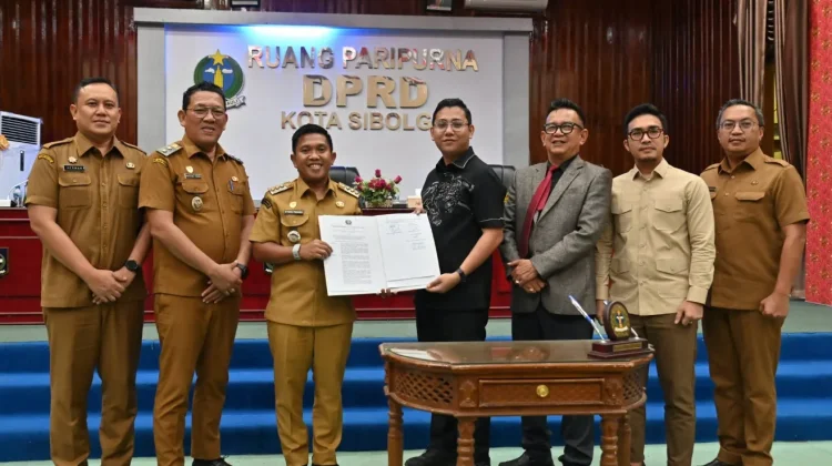 Wali Kota Sibolga Hadiri Paripurna DPRD Bahas KUA-PPAS APBD 2027