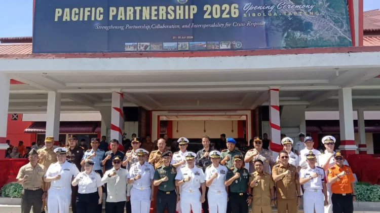 Wali Kota Sibolga Hadiri Pembukaan Latma Pacific Partnership 2026