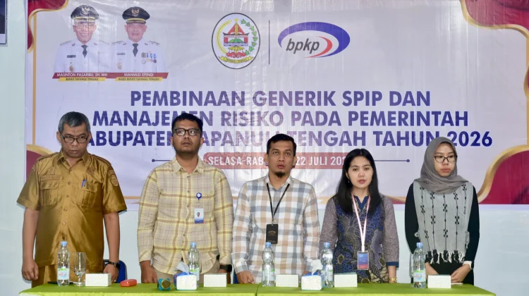 Pemkab Tapteng Gelar Workshop SPIP dan Manajemen Risiko