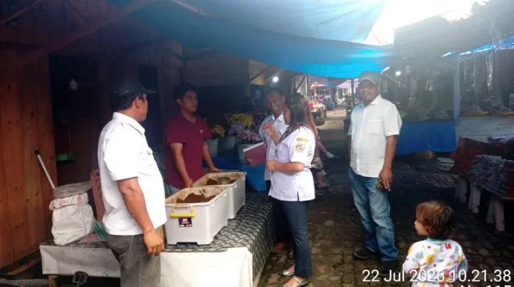 Pemkab Taput Monitoring Harga Bahan Pokok di Pasar Tarutung