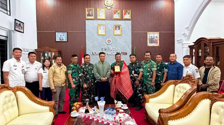 Bupati Humbahas Terima Kunjungan Strategis Kementerian Pertahanan RI
