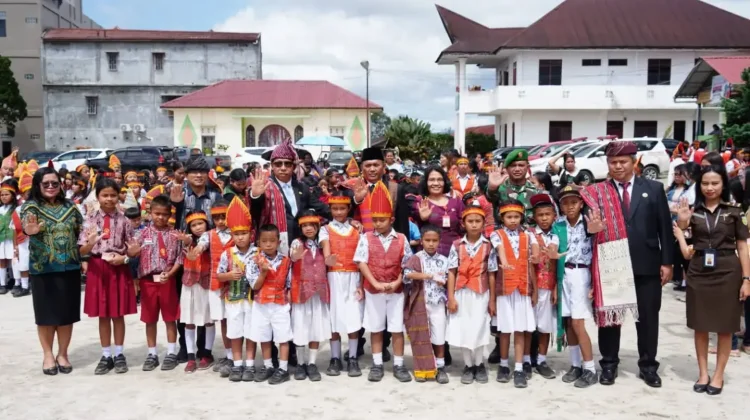 Pimpin Peringatan HAN ke-42, Bupati Taput Ajak Kolaborasi Lindungi Anak