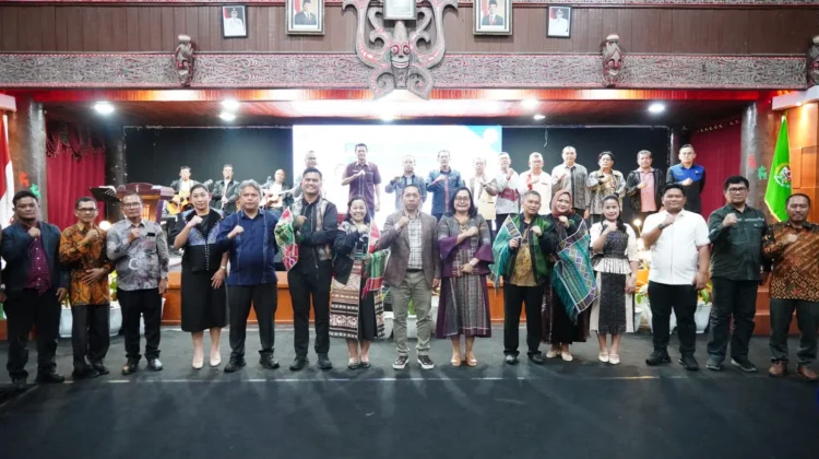 Pisah Sambut Dandim 0210/TU, Pemkab Taput Komit Perkokoh Kolaborasi Tapanuli Raya