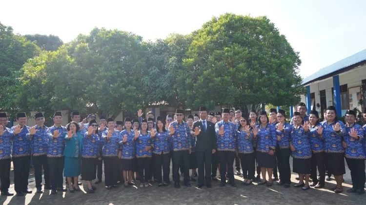 Wabup Toba Pimpin Upacara Peringatan ke-42 Tahun Hari Anak Nasional