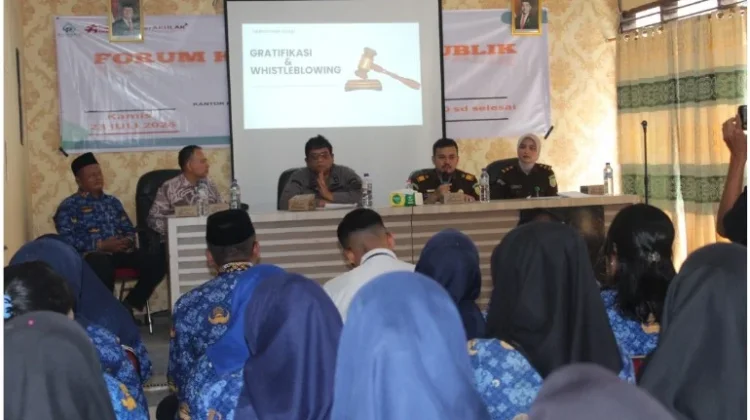 Perkuat Sinergi dan Layanan Publik, Kemenag Tapteng Gelar Forum Pelayanan Publik