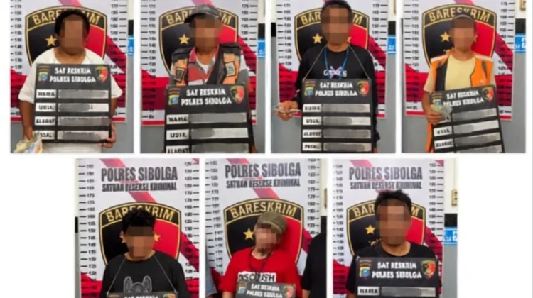 Polres Sibolga Tangkap Tujuh Pelaku Pungli Modus Parkir