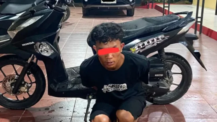 Polres Tapteng Ringkus Pemuda Asal Tapsel Kasus Curanmor