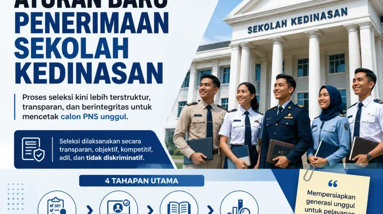 PermenPANRB 13/2026 Atur Seleksi Sekolah Kedinasan