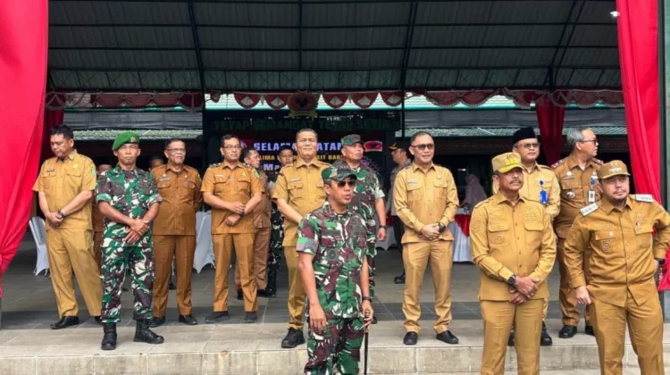 Sekda Palas Sambut Kunjungan Pangdam I/BB di Padangsidimpuan