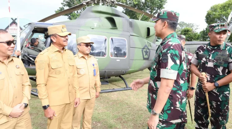 Bupati Madina Sambut Kunjungan Kerja Pangdam I/Bukit Barisan di Tabagsel