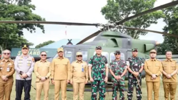 Bupati Paluta Sambut Kunjungan Kerja Pangdam I/Bukit Barisan di Kodim 0212/TS