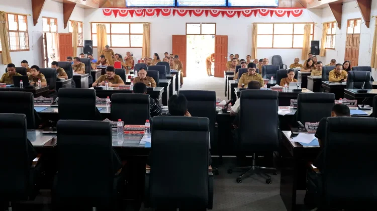 Pemkab Taput dan Banggar DPRD Mulai Bahas Rancangan PPAS APBD Tahun Anggaran 2027