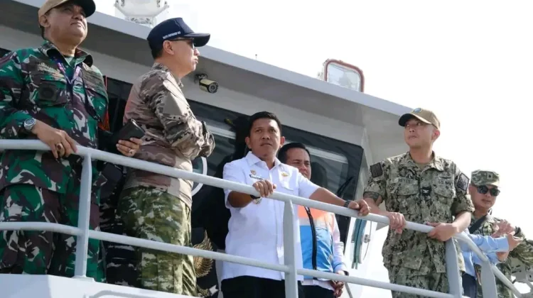 Wali Kota Sibolga Tinjau Simulasi SAR Gabungan Penanggulangan Kecelakaan Laut