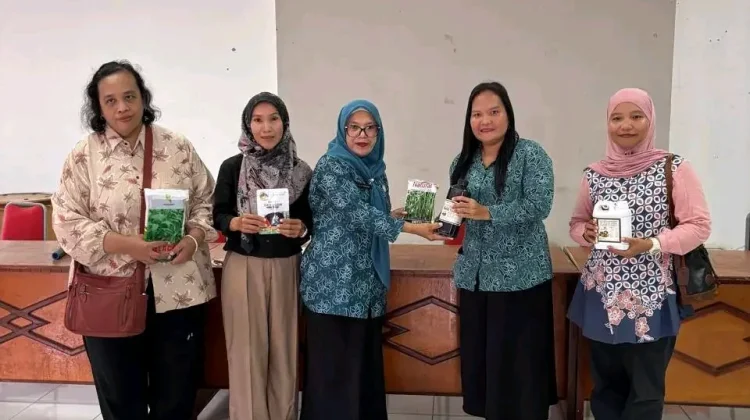 TP PKK Sibolga Terima Bantuan Bibit Sayuran, Perkuat Ketahanan Pangan Keluarga
