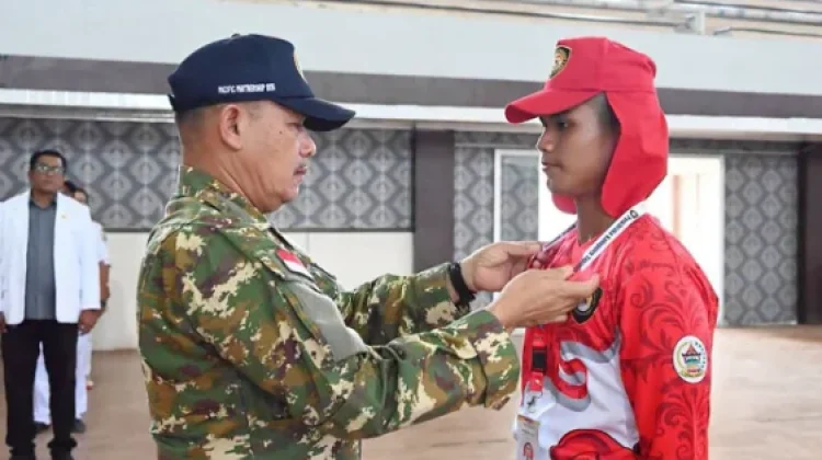 Wabup Tapteng Buka Diklat Paskibraka, Tekankan Jiwa Nasionalisme