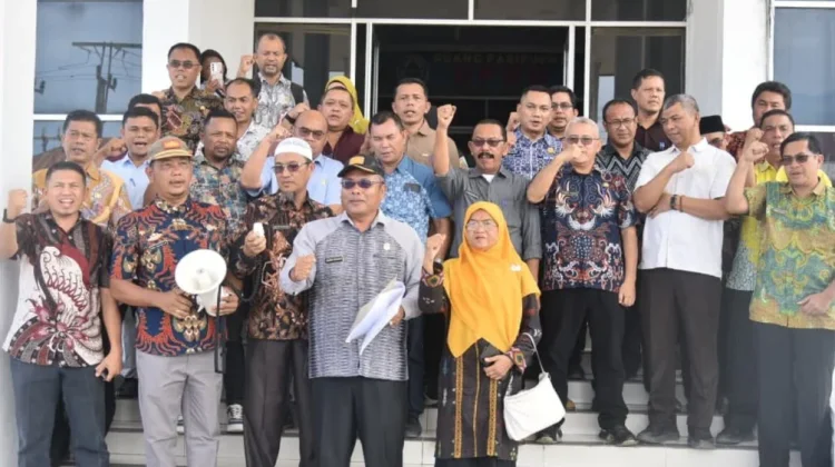 Pimpinan OPD Nyatakan Keberatan kepada Badan Anggaran DPRD Tapteng