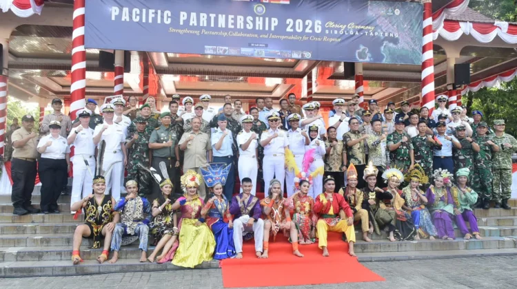Wakil Bupati Tapteng Hadiri Penutupan Pacific Partnership 2026