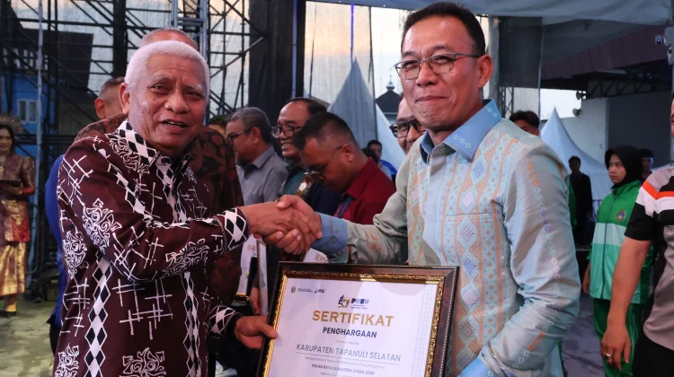 Tapsel Borong Tiga Penghargaan pada PRSU Ke-50 Tahun 2026