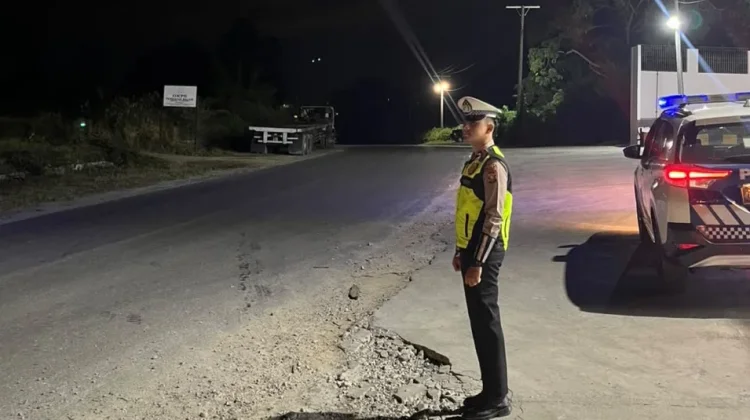 Polres Toba Intensifkan Blue Light Patrol Antisipasi Gangguan Kamtibmas