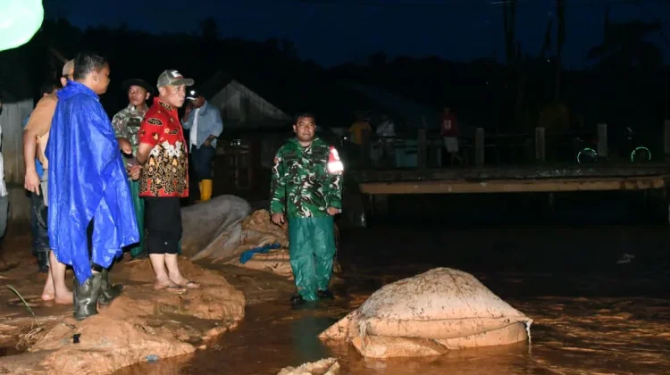 Masinton Gerak Cepat Tinjau Banjir Sipange, Siapkan Normalisasi Sungai