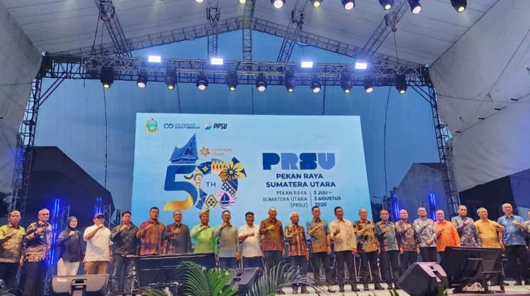 Wabup Tapteng Hadiri Penutupan PRSU 2026, Dorong Promosi Potensi Daerah