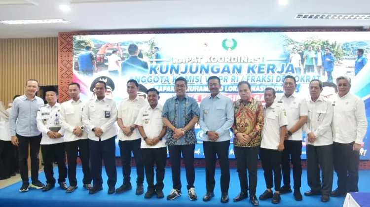 Sekdakab Tapteng Hadiri Rakor Bersama Anggota Komisi V DPR RI
