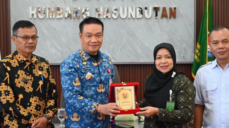Bupati Humbahas Terima Kunjungan BPJS Ketenagakerjaan Pematangsiantar