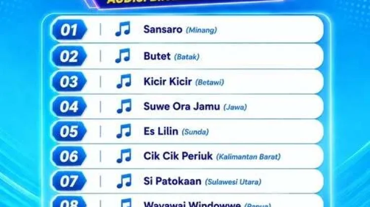 Sepuluh Lagu Pop Daerah Warnai Audisi Bintang Radio