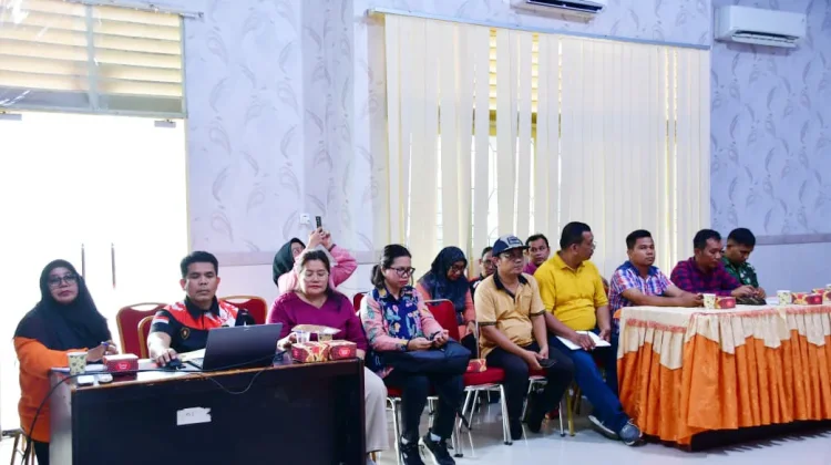 Wakil Bupati Tapanuli Tengah Pimpin Rapat Persiapan HUT ke-81 RI