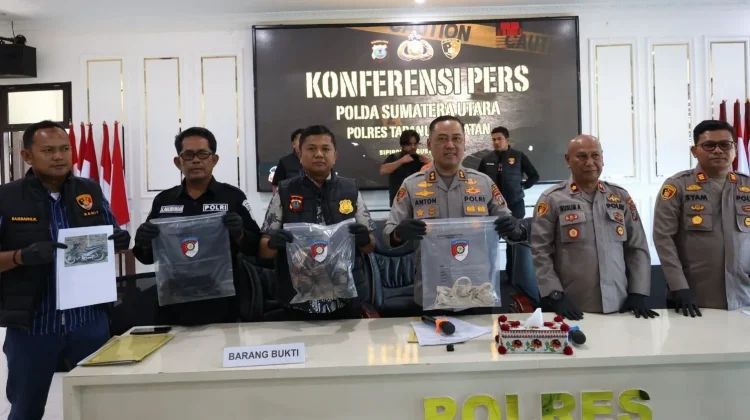 Polres Tapsel Ungkap Tiga Kasus Pembunuhan