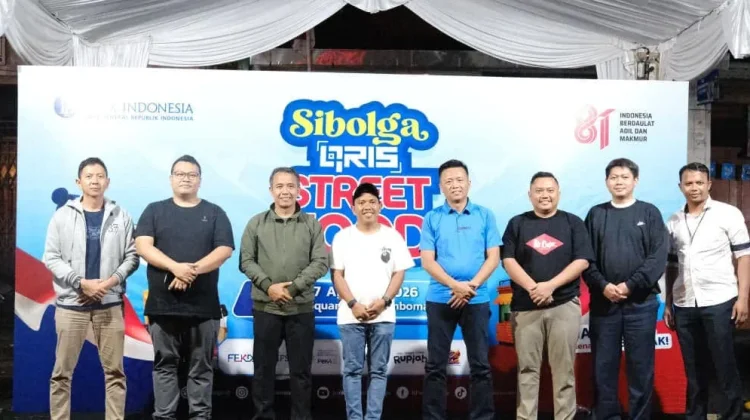 Wali Kota Sibolga Hadiri Pembukaan Sibolga QRIS Street Food