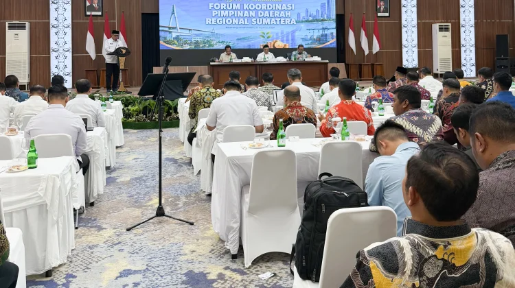 Bupati Tapanuli Utara Hadiri Rakor Forkopimda Regional Sumatera di Batam