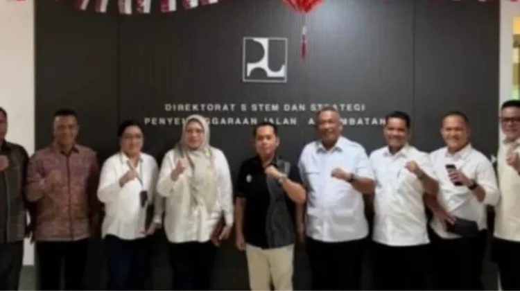 Bupati Palas dan Bupati Rohul Datangi Kementrian PUPR