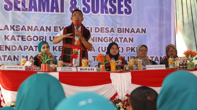 Tim Evaluasi PKK Provsu Evaluasi Tiga Kategori di Tapanuli Selatan