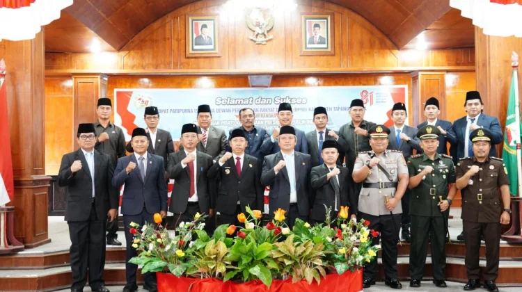 Pemkab Taput Hadiri Rapat Paripurna Dengarkan Pidato Kenegaraan Presiden