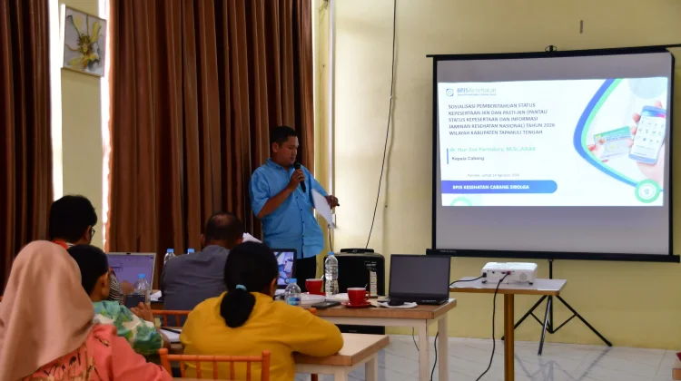 Pemkab Tapteng Bersama BPJS Kesehatan Gelar Sosialisasi "PASTI JKN"