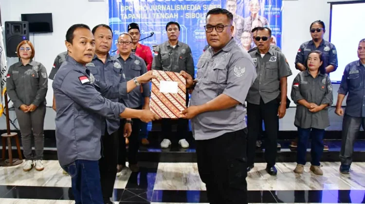 Pemkab Tapteng Hadiri Pengukuhan DPC Pro Jurnalisme Media Siber Tapteng-Sibolga