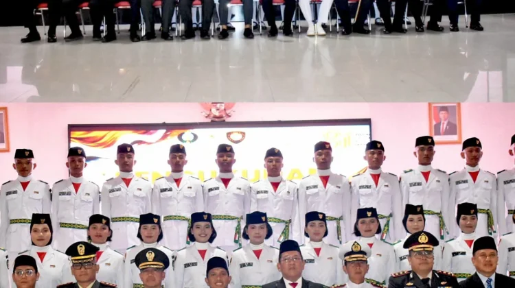 Wali Kota Sibolga Resmi Kukuhkan Paskibraka Kota Sibolga Tahun 2026