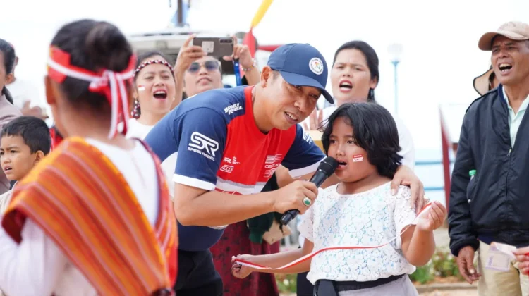 Semarak HUT RI di Hutaginjang, Pemkab Taput Perkuat Nasionalisme Generasi Muda