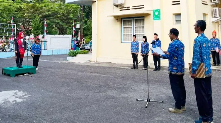 RRI Sibolga Gelar Upacara Peringatan HUT Ke-81 Kemerdekaan RI