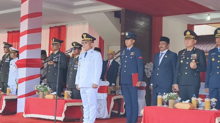 Masinton Pimpin Upacara HUT RI ke 81 di Tapteng